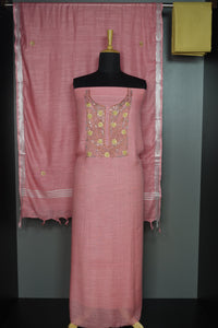 Handwork Embroidered Linen Salwar Sets | SW1243