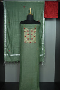 Handwork Embroidered Linen Salwar Sets | SW1243