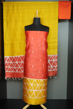 Raw Silk Salwar Sets With Discharge Print Designs | GC130