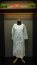 Chikankari embroidered kota kurthas | SR294