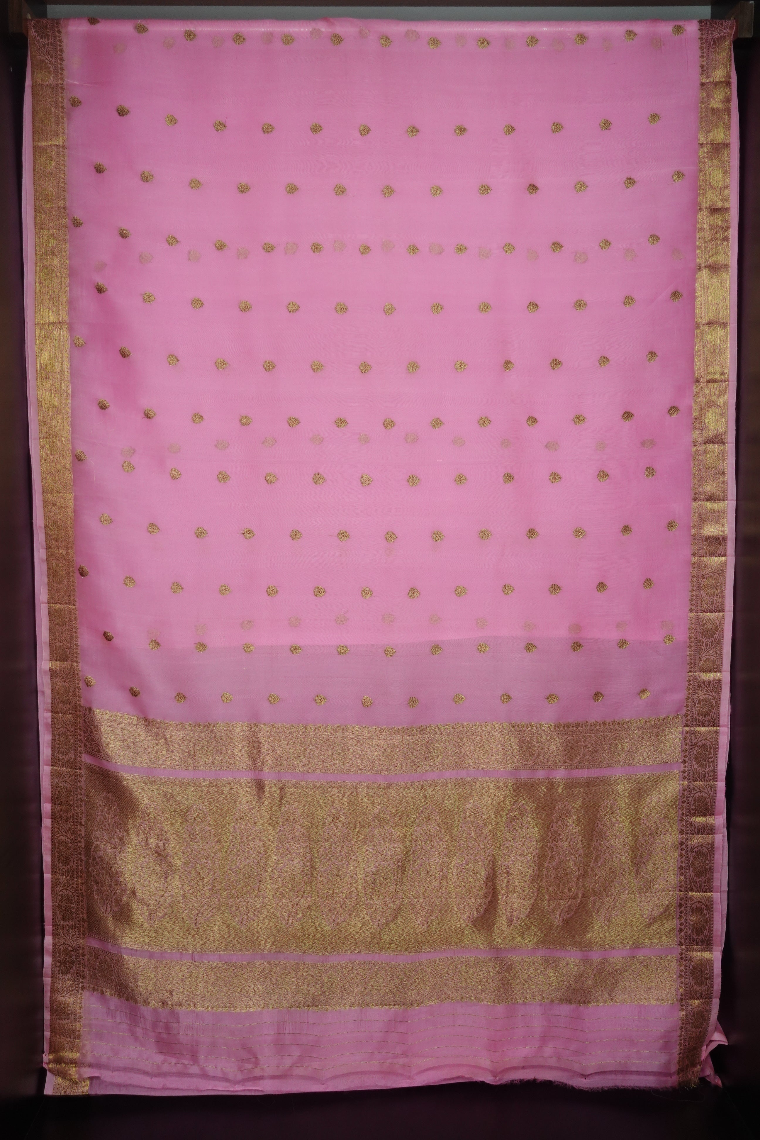 Buta Weaving  Silk Organza Saree  | JCL655