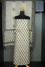 Pashmina Weaved Cotton Salwar Set | AF170