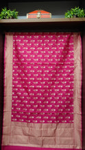 Banarasi Weaved Border Pattern Chanderi Finish Saree | JCL588