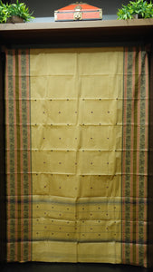 Kanchi-cotton sarees with thread weave patterns | VR126