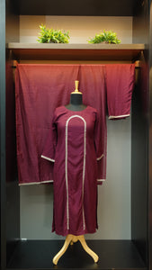 Embroidered rayon kurtha set collection | NI187
