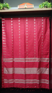Tussar finish staple cotton sarees | MRD243