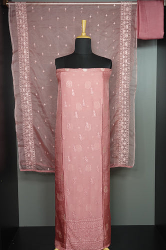 Embroidered Chanderi Finish Salwar sets | MS659
