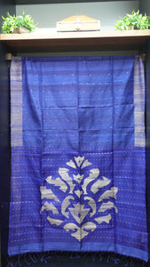 Matka Weave Semi Silk Saree | UA101