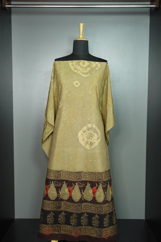 Floral Bagru Handblock Printed Kaftan | STITCHED | MC526