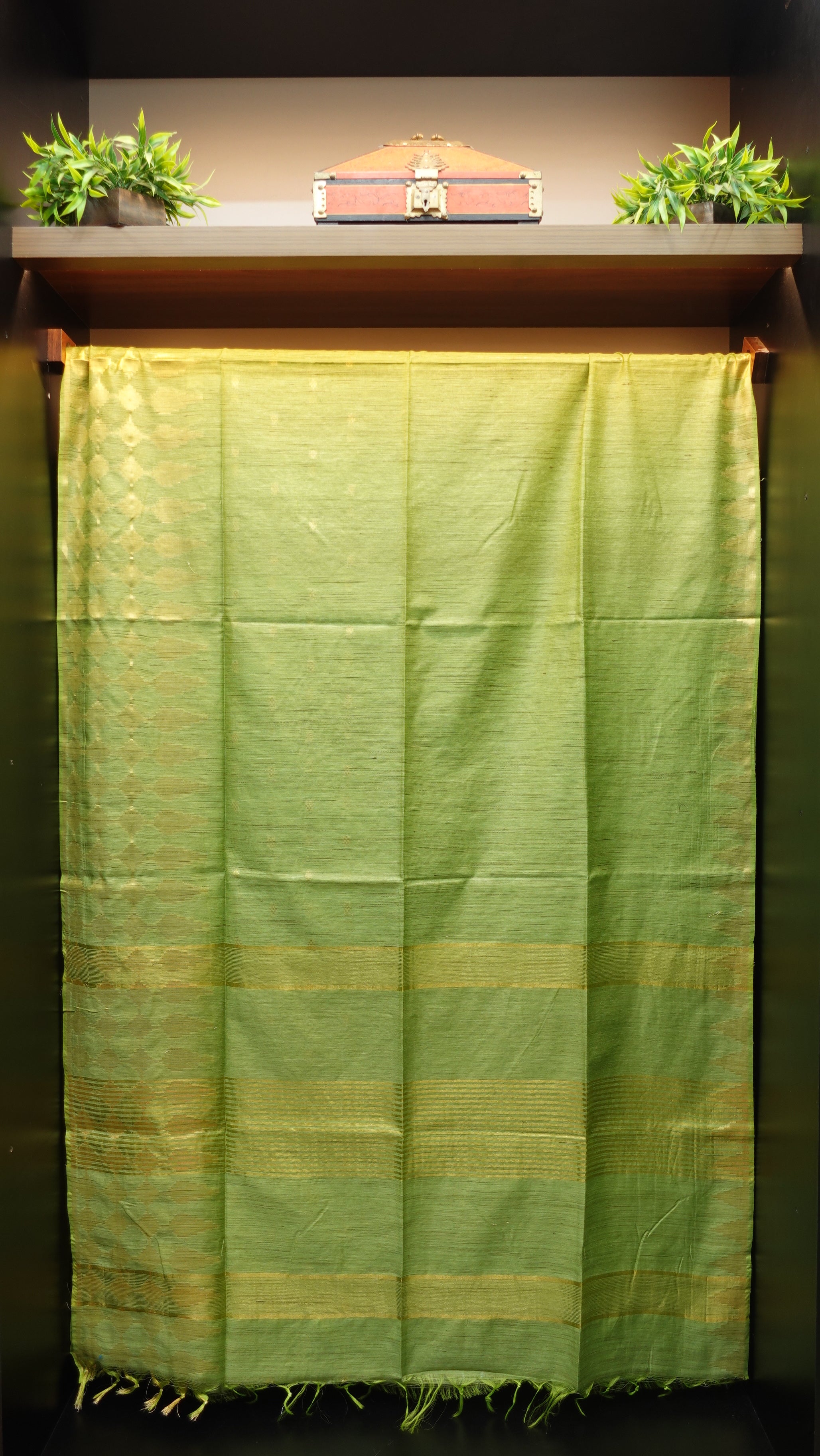 Bhagalpuri Linen Finish Sarees | MRD248