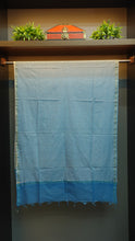 Muga weaved supernet kota screen printed dupatta | SS808
