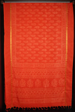 Hand Block Printed Assamese silk Sarees | VFC263