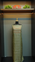 Tussar geecha finish semi silk designer kurtha material | UNSTITCHED | DN211