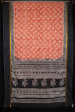 Hand Block Printed Assamese silk Sarees | VFC264