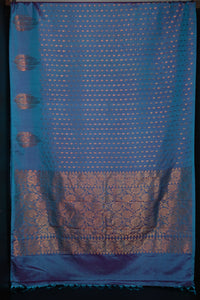 Rain Drop Pattern Semi Silk Sarees | KRK167