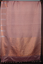 Copper Zari Bordered Cotton-Silk Sarees | KRK169