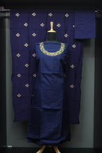 Hand Work Embroidered Semi Silk Salwar Sets | HY118