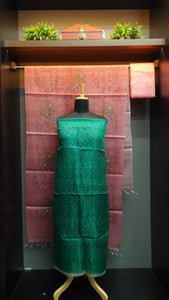 Organza salwar set with kesia weave design pattern | ACT555