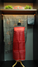 Organza salwar set with kesia weave design pattern | ACT555