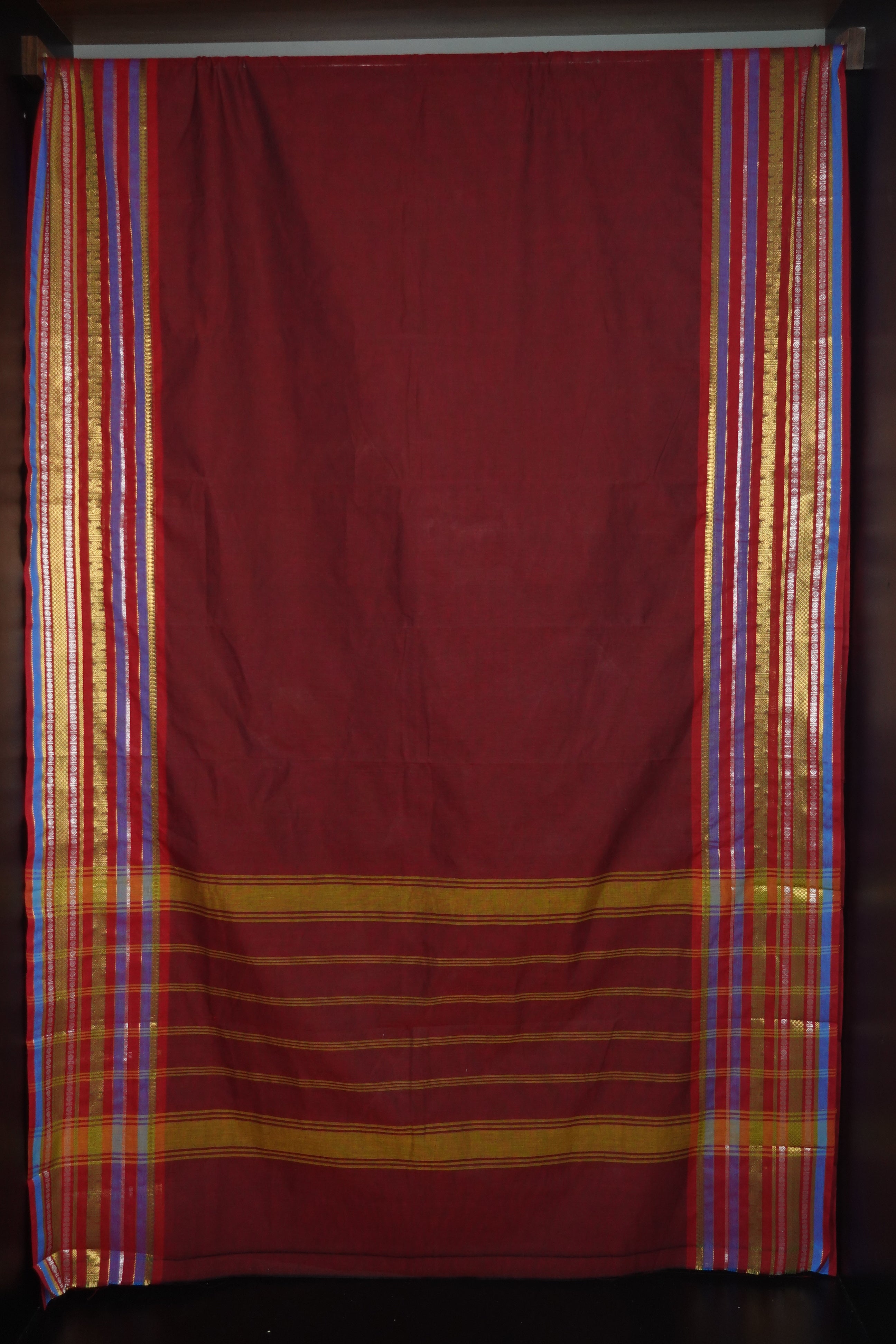 Zari Weaved Cotton Saree | VR145
