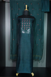 Embroidered Semi-Silk Salwar Set | NA297