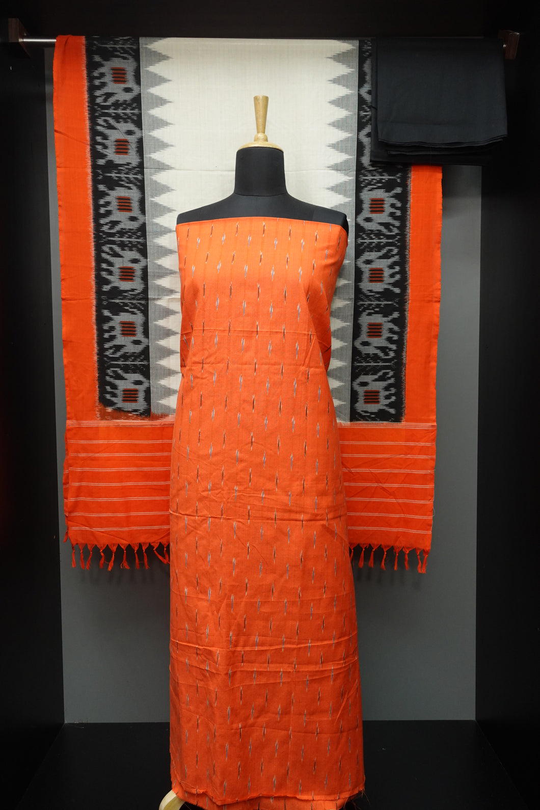 Ikat Printed Cotton Salwar Sets | SC182