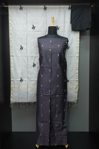 Ikat Weaving Design Slub Chanderi Salwar Sets | SS871