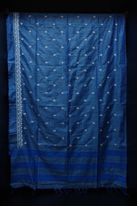 Embroidered Bhagalpuri Linen Finish Sarees | MRD254