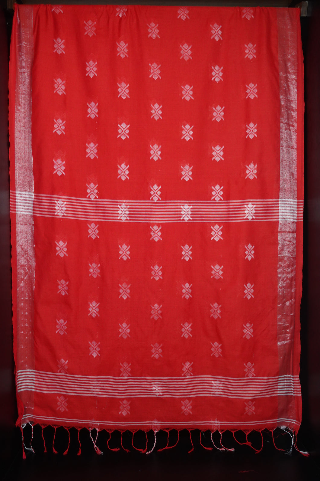 Linen Finished Soft Feel Sarees | AB253