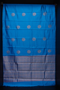Semi Silk Sarees With Zari Weave Patterns | KT167