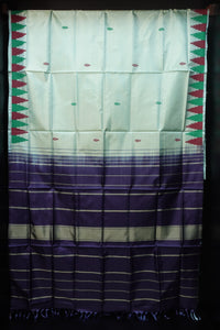 Banana Pith Sarees With Block Prints | VR175