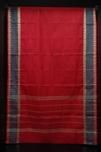 Thread Weave Pattern Kanchi Cotton Sarees | VR181