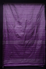 Semi Silk Saree With Line Weave Pattern | KT157