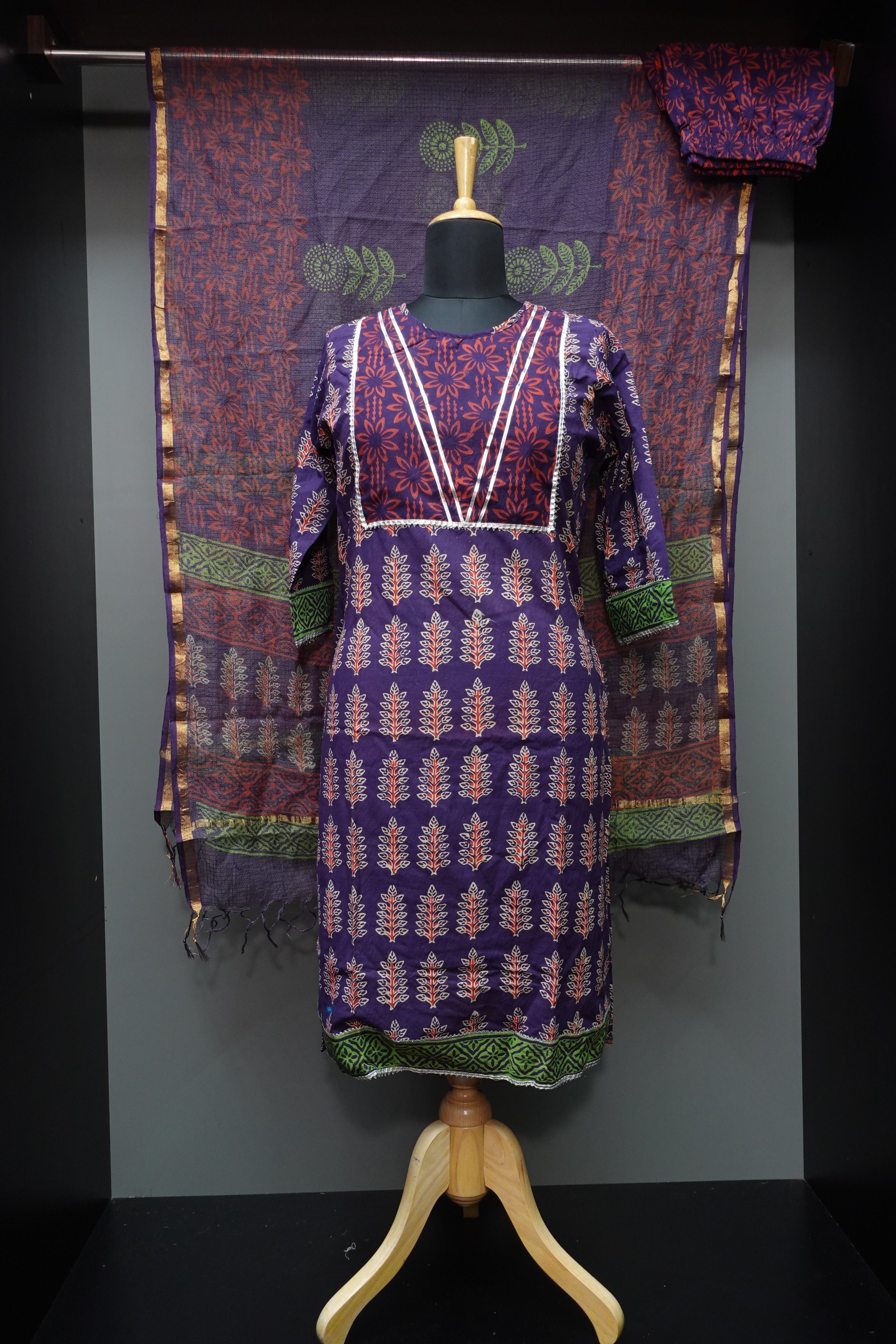 Stitched Cotton Salwar Sets | VFC251