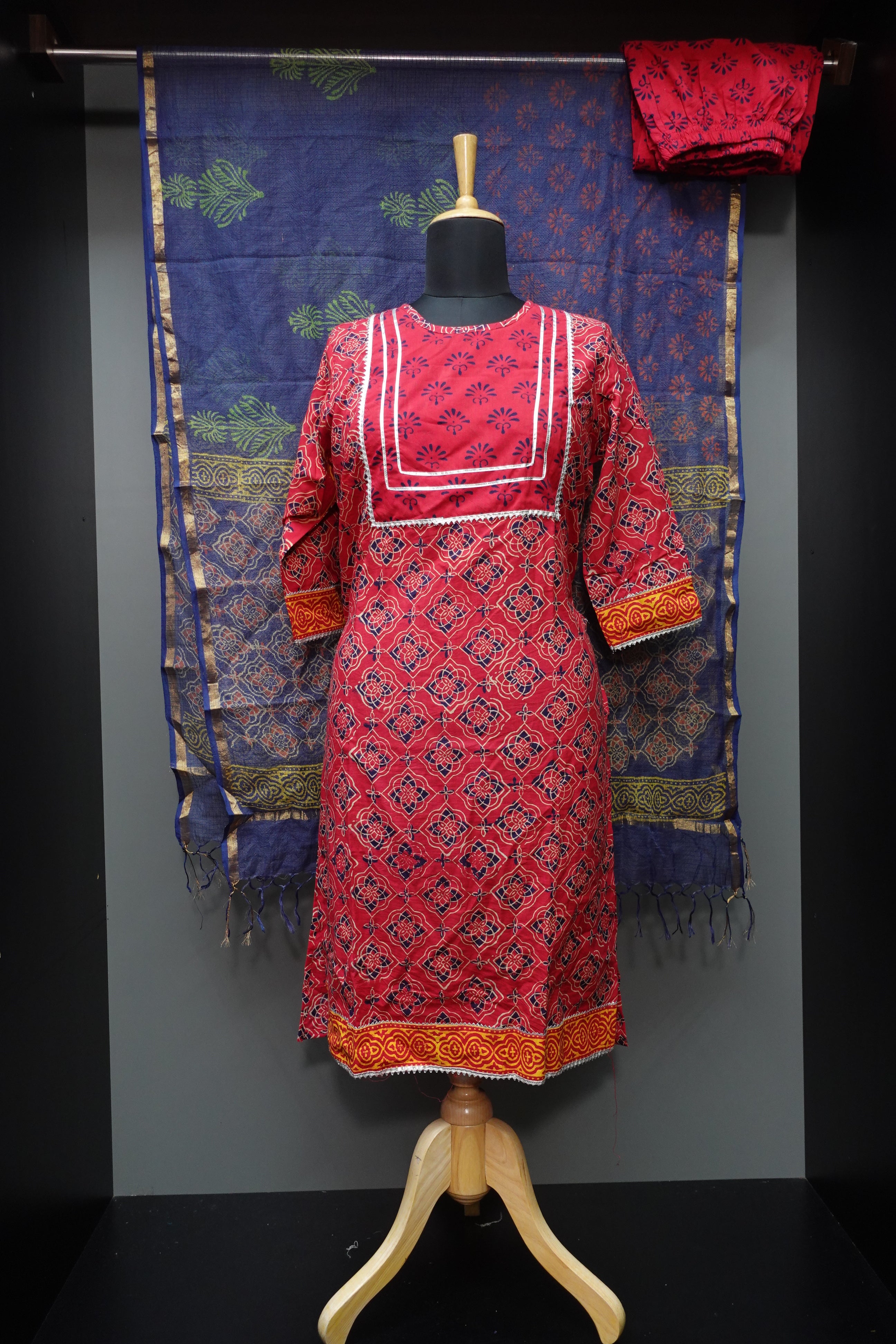 Stitched Cotton Salwar Sets | VFC251