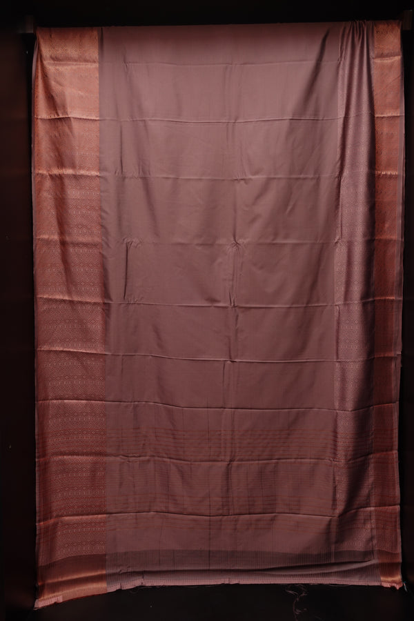 Semi Silk Saree With Jacquard Weave Pattern | KT133