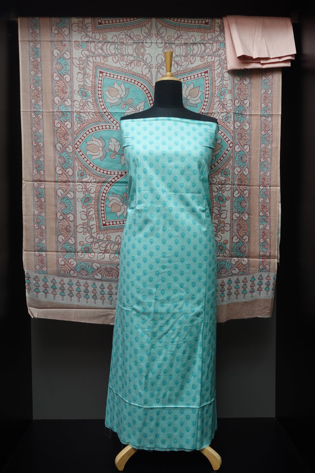 Block Printed Soft Cotton Salwar Sets | SW1137