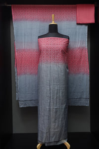 Pink and Grey Colour Shaded Kota Salwar Set | JY502