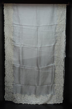 Partywear embroidered organza sarees | SBS156