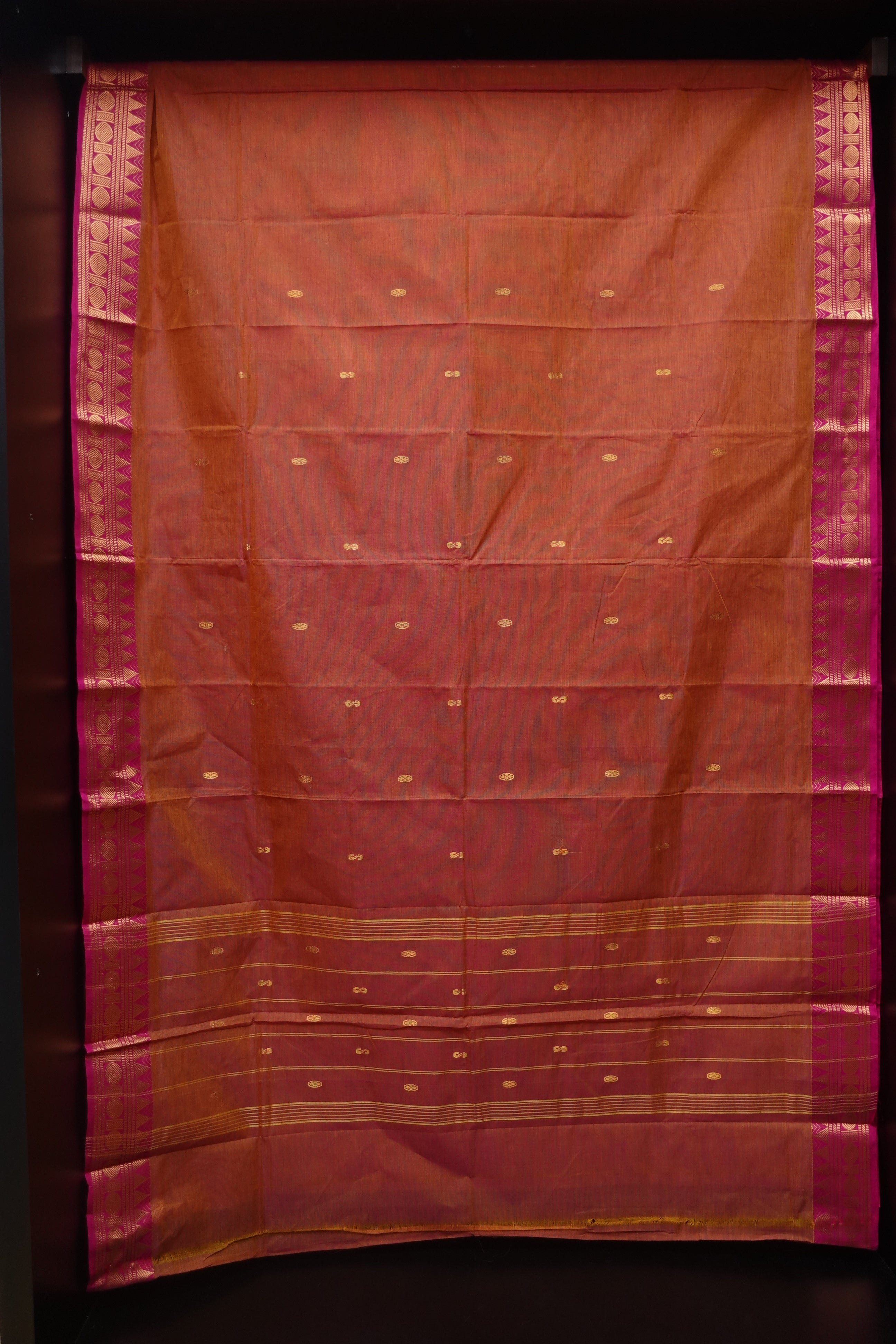 Traditional Buta Detailed Mercerized Cotton Saree | VR191