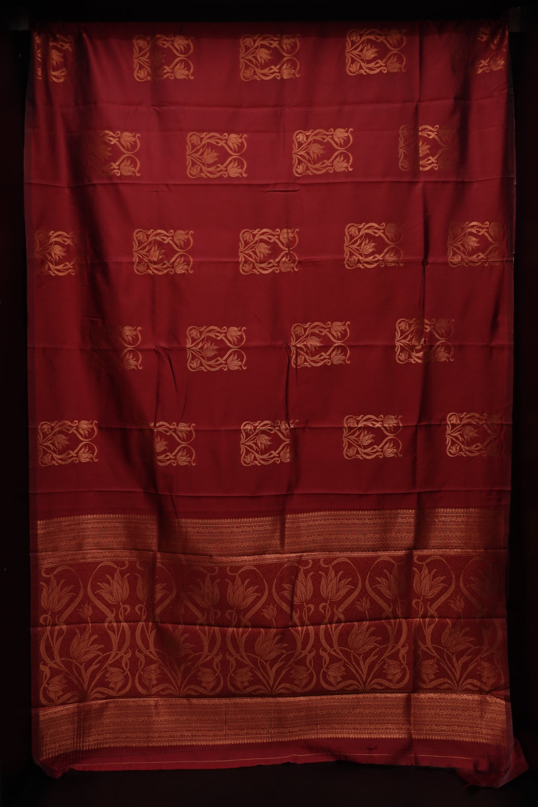 Semi Silk Sarees with Bhutas | KT175