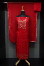 Traditional Bright Coloured Semi Silk Salwar Sets | PF942