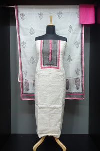 Dobby Weave Pattern Cotton Salwar Sets | PF903