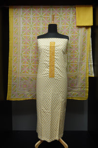 Screen Printed Cotton Salwar Sets With Floral Pattern | PF912