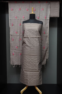 Semi Silk Salwar Sets With Stripe Pattern | PF901