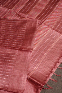 Sequence Embroidered Tussar Sarees | HS668