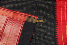 Zari Weave Line Patterned Tussar Sarees | HS677
