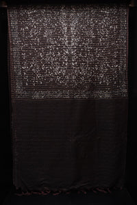Printed Bhagalpuri Linen Sarees | MDS233