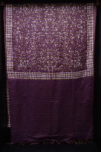 Printed Bhagalpuri Linen Sarees | MDS233