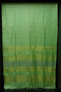 Staple Cotton Saree with Line Pattern | MDS225
